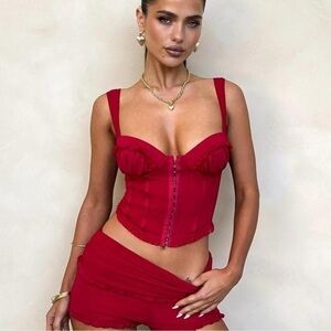 Tiger Mist Ginny corset top NWT